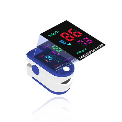 Poids léger sans fil de Bluetooth Spo2 de compteur d'oxygène de sang de TFT