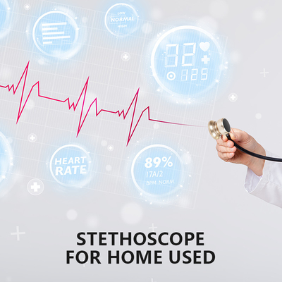 Stéthoscope intelligent de Digital Bluetooth d'enregistrement de pistes audios pour la surveillance précise