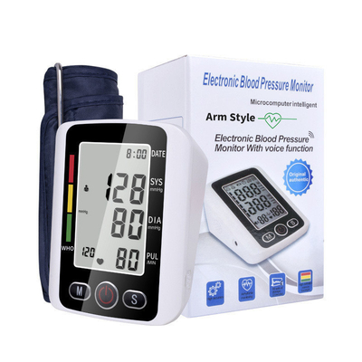 Type médical à la maison Sphygmomanometer de bras avec une émission futée de voix d'affichage