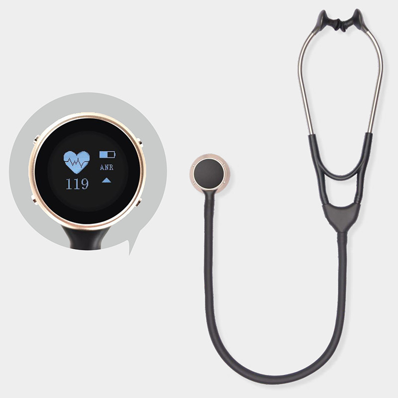Stéthoscope intelligent de Digital Bluetooth d'enregistrement de pistes audios pour la surveillance précise